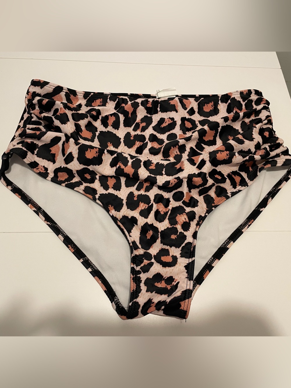 Unbranded Women's size XL High Waist Style Animal Print Bikini Bottoms Swim